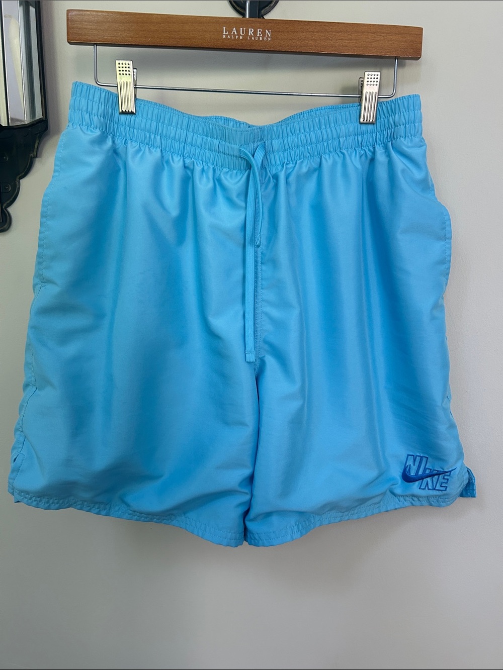Nike Men's Powder Blue Shorts L